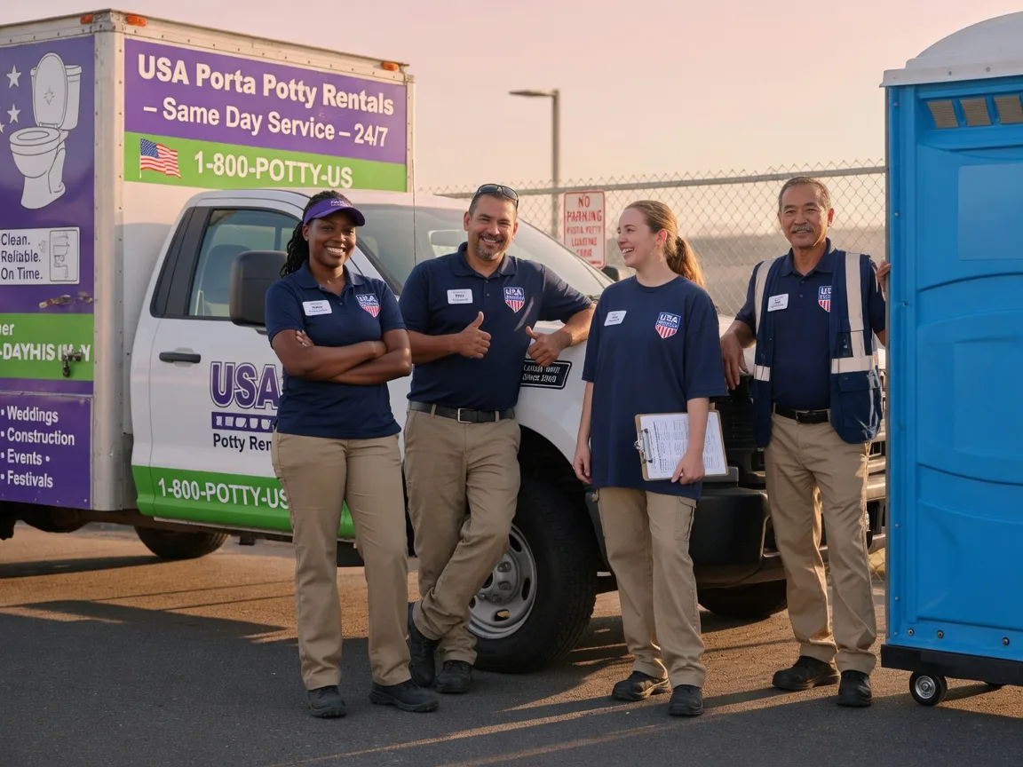 Porta Potty Rental company in Cable, OH